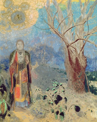 El Buda, c.1905 de Odilon Redon